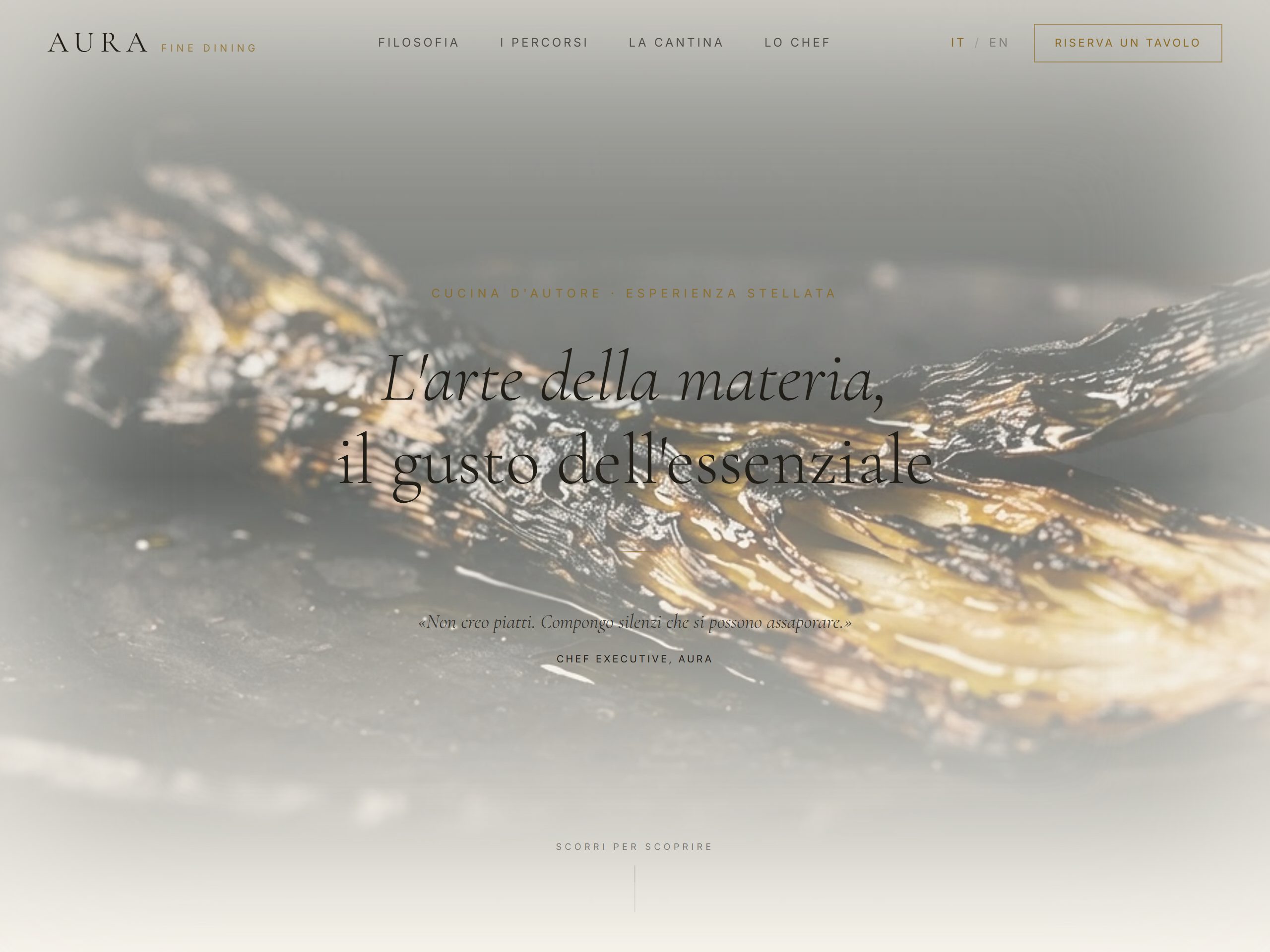 Anteprima Fine dining