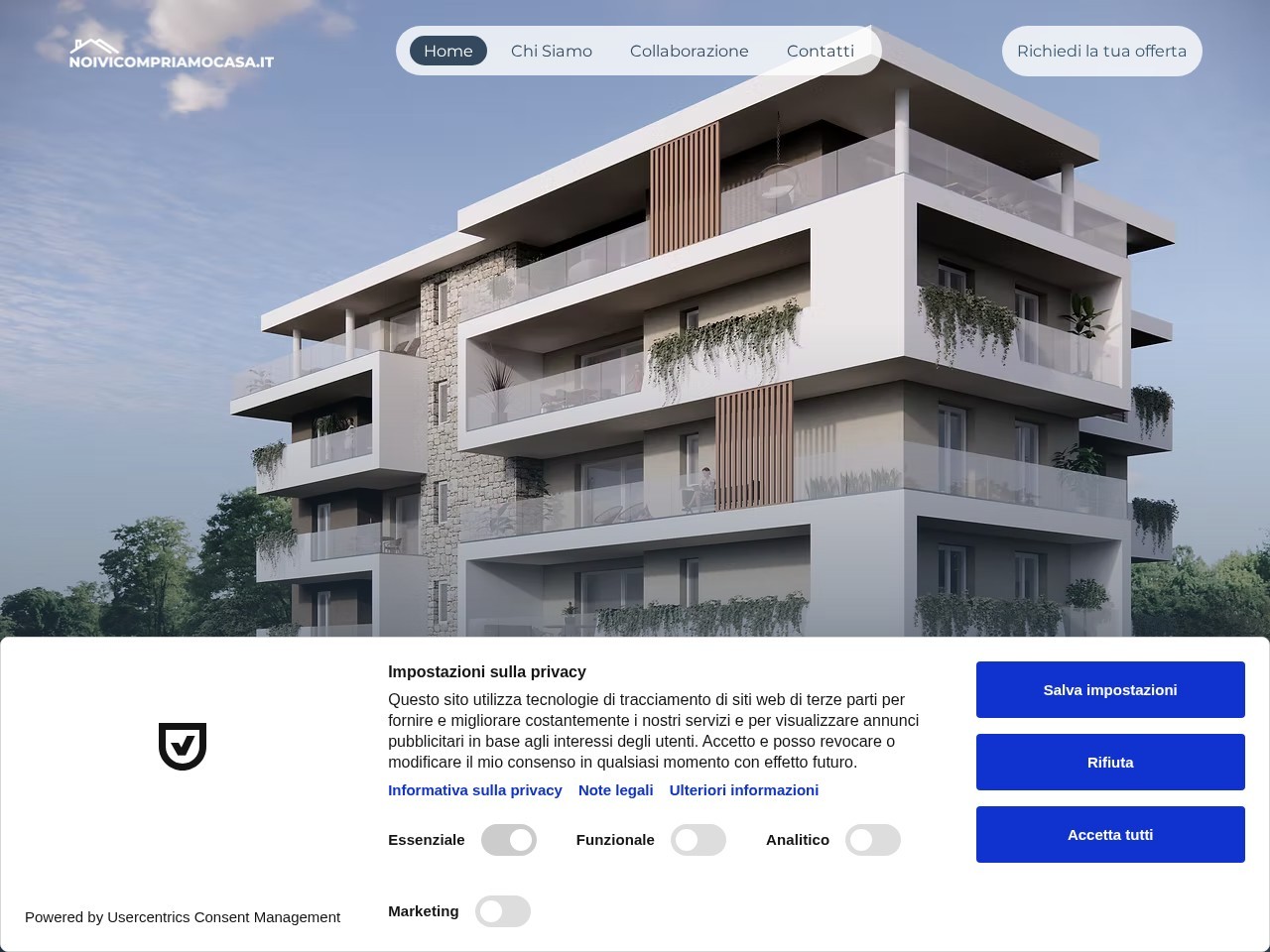Anteprima del sito Noi Vi Compriamo Casa